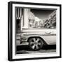 Cuba Fuerte Collection SQ BW - Vintage Car-Philippe Hugonnard-Framed Photographic Print