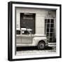 Cuba Fuerte Collection SQ BW - Vintage Car-Philippe Hugonnard-Framed Photographic Print