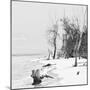 Cuba Fuerte Collection SQ BW - White Sand Beach-Philippe Hugonnard-Mounted Photographic Print
