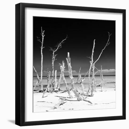 Cuba Fuerte Collection SQ BW - Wild Ocean-Philippe Hugonnard-Framed Photographic Print