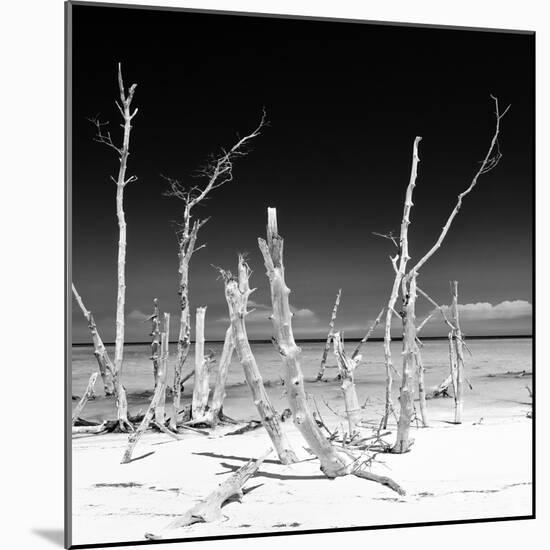 Cuba Fuerte Collection SQ BW - Wild Ocean-Philippe Hugonnard-Mounted Photographic Print