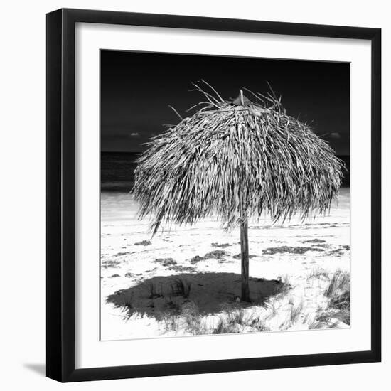 Cuba Fuerte Collection SQ BW - Wild Umbrella-Philippe Hugonnard-Framed Photographic Print