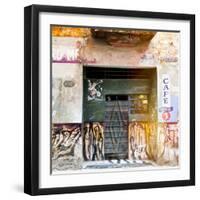 Cuba Fuerte Collection SQ - Cafe Express Havana-Philippe Hugonnard-Framed Premium Photographic Print