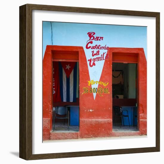 Cuba Fuerte Collection SQ - Cafeteria-Philippe Hugonnard-Framed Photographic Print