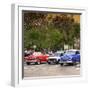 Cuba Fuerte Collection SQ - Classic American Cars at Sunset-Philippe Hugonnard-Framed Photographic Print