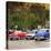 Cuba Fuerte Collection SQ - Classic American Cars at Sunset-Philippe Hugonnard-Stretched Canvas