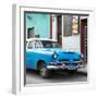 Cuba Fuerte Collection SQ - Classic Blue Car-Philippe Hugonnard-Framed Photographic Print