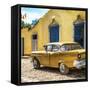 Cuba Fuerte Collection SQ - Classic Golden Car-Philippe Hugonnard-Framed Stretched Canvas