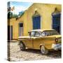 Cuba Fuerte Collection SQ - Classic Golden Car-Philippe Hugonnard-Stretched Canvas