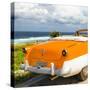 Cuba Fuerte Collection SQ - Classic Orange Car Cabriolet-Philippe Hugonnard-Stretched Canvas