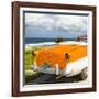 Cuba Fuerte Collection SQ - Classic Orange Car Cabriolet-Philippe Hugonnard-Framed Photographic Print