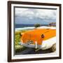 Cuba Fuerte Collection SQ - Classic Orange Car Cabriolet-Philippe Hugonnard-Framed Photographic Print