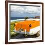 Cuba Fuerte Collection SQ - Classic Orange Car Cabriolet-Philippe Hugonnard-Framed Photographic Print