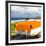 Cuba Fuerte Collection SQ - Classic Orange Car Cabriolet-Philippe Hugonnard-Framed Photographic Print