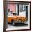 Cuba Fuerte Collection SQ - Classic Orange Car-Philippe Hugonnard-Framed Photographic Print