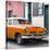 Cuba Fuerte Collection SQ - Classic Orange Car-Philippe Hugonnard-Stretched Canvas