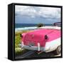 Cuba Fuerte Collection SQ - Classic Pink Car Cabriolet-Philippe Hugonnard-Framed Stretched Canvas