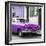 Cuba Fuerte Collection SQ - Classic Purple Car-Philippe Hugonnard-Framed Photographic Print