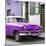 Cuba Fuerte Collection SQ - Classic Purple Car-Philippe Hugonnard-Mounted Photographic Print