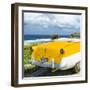 Cuba Fuerte Collection SQ - Classic Yellow Car Cabriolet-Philippe Hugonnard-Framed Photographic Print