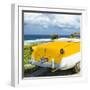 Cuba Fuerte Collection SQ - Classic Yellow Car Cabriolet-Philippe Hugonnard-Framed Photographic Print