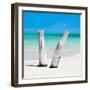 Cuba Fuerte Collection SQ - Clear Blue-Philippe Hugonnard-Framed Photographic Print