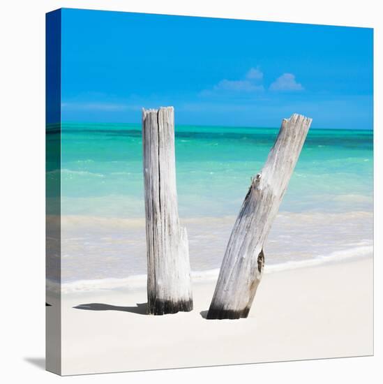 Cuba Fuerte Collection SQ - Clear Blue-Philippe Hugonnard-Stretched Canvas