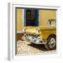 Cuba Fuerte Collection SQ - Close-up of American Classic Golden Car-Philippe Hugonnard-Framed Photographic Print