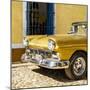 Cuba Fuerte Collection SQ - Close-up of American Classic Golden Car-Philippe Hugonnard-Mounted Photographic Print