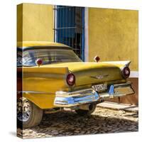 Cuba Fuerte Collection SQ - Close-up of Classic Golden Car-Philippe Hugonnard-Stretched Canvas