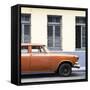 Cuba Fuerte Collection SQ - Close-up of Orange Car-Philippe Hugonnard-Framed Stretched Canvas