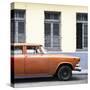 Cuba Fuerte Collection SQ - Close-up of Orange Car-Philippe Hugonnard-Stretched Canvas