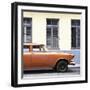 Cuba Fuerte Collection SQ - Close-up of Orange Car-Philippe Hugonnard-Framed Photographic Print