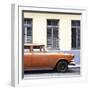 Cuba Fuerte Collection SQ - Close-up of Orange Car-Philippe Hugonnard-Framed Photographic Print