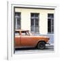 Cuba Fuerte Collection SQ - Close-up of Orange Car-Philippe Hugonnard-Framed Photographic Print