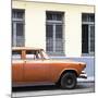 Cuba Fuerte Collection SQ - Close-up of Orange Car-Philippe Hugonnard-Mounted Photographic Print