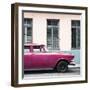 Cuba Fuerte Collection SQ - Close-up of Pink Car-Philippe Hugonnard-Framed Photographic Print