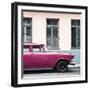 Cuba Fuerte Collection SQ - Close-up of Pink Car-Philippe Hugonnard-Framed Photographic Print