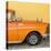 Cuba Fuerte Collection SQ - Close-up of Retro Orange Car-Philippe Hugonnard-Stretched Canvas