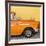 Cuba Fuerte Collection SQ - Close-up of Retro Orange Car-Philippe Hugonnard-Framed Photographic Print