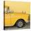 Cuba Fuerte Collection SQ - Close-up of Retro Yellow Car-Philippe Hugonnard-Stretched Canvas