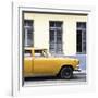 Cuba Fuerte Collection SQ - Close-up of Yellow Car-Philippe Hugonnard-Framed Photographic Print