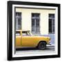 Cuba Fuerte Collection SQ - Close-up of Yellow Car-Philippe Hugonnard-Framed Photographic Print