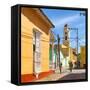 Cuba Fuerte Collection SQ - Colorful Architecture Trinidad II-Philippe Hugonnard-Framed Stretched Canvas