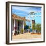 Cuba Fuerte Collection SQ - Colorful Architecture Trinidad III-Philippe Hugonnard-Framed Photographic Print