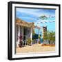 Cuba Fuerte Collection SQ - Colorful Architecture Trinidad III-Philippe Hugonnard-Framed Photographic Print