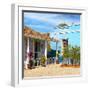Cuba Fuerte Collection SQ - Colorful Architecture Trinidad III-Philippe Hugonnard-Framed Photographic Print