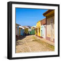 Cuba Fuerte Collection SQ - Colorful Architecture Trinidad IV-Philippe Hugonnard-Framed Photographic Print