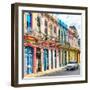 Cuba Fuerte Collection SQ - Colorful Facades in Havana-Philippe Hugonnard-Framed Photographic Print