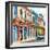 Cuba Fuerte Collection SQ - Colorful Facades in Havana-Philippe Hugonnard-Framed Photographic Print